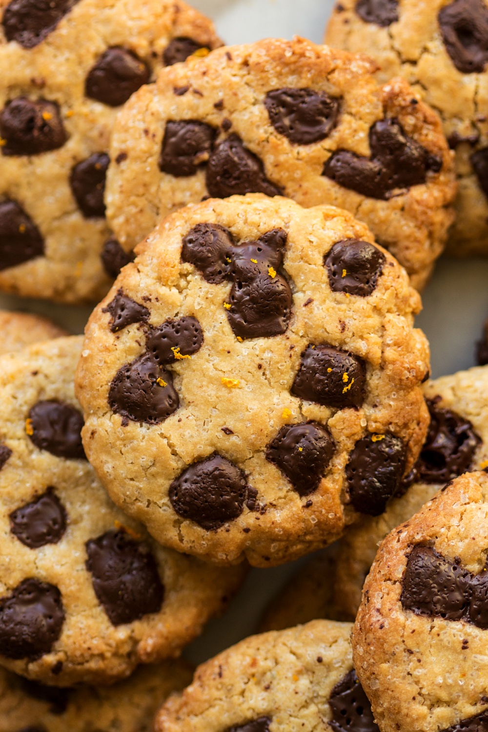 Vegan Cookies With Tahini Chocolate Orange And Cardamom Lazy Cat Kitchen